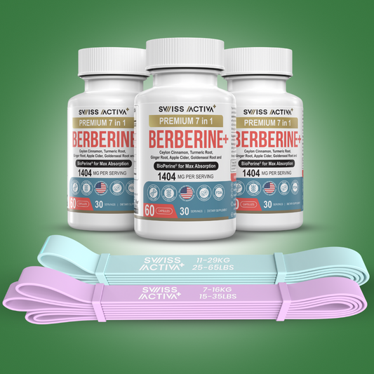 Berberine+ Bundle of 3 with Resistance Band