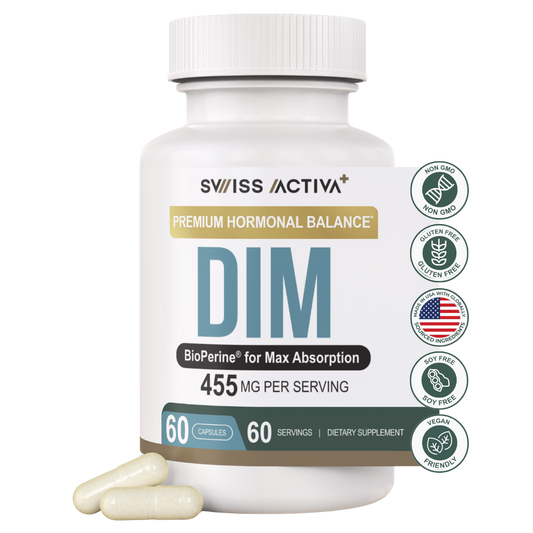 DIM 350mg with Broccoli extract – Optimize Estrogen Metabolism & Balance