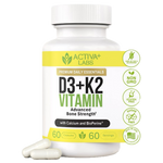 Complete Bone Trio – Vitamins D3 + K2  with Calcium