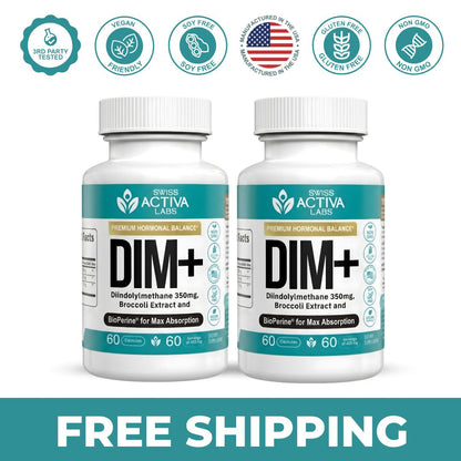DIM 350mg with Broccoli extract – Optimize Estrogen Metabolism & Balance