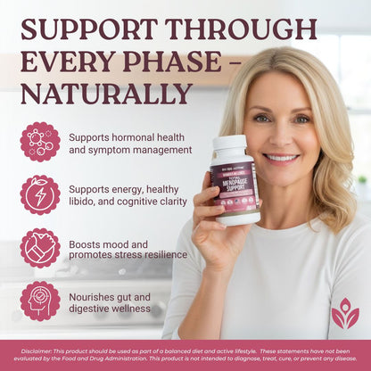 Total Menopause Support - The only Formula that supports your Gut + Hormones