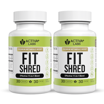 Fit Shred | 11-in-1 Weight Loss Supplement for Energy, Digestive Support & Daily Wellness