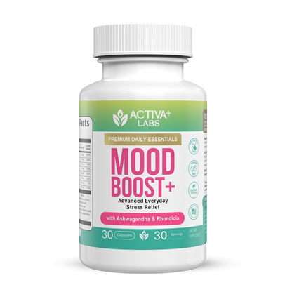 Mood Boost: 24-in-1 with Essential B-Vitamins & Zinc for Calm, Energy & Resilience