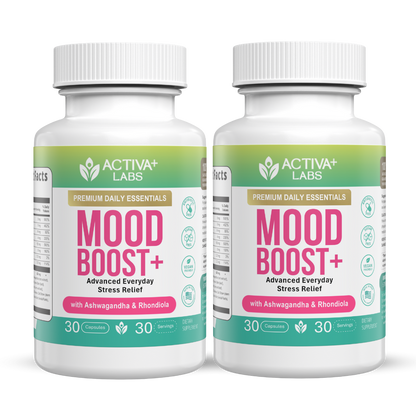 Mood Boost: 24-in-1 with Essential B-Vitamins & Zinc for Calm, Energy & Resilience