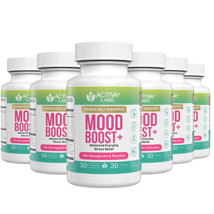 Mood Boost: 24-in-1 with Essential B-Vitamins & Zinc for Calm, Energy & Resilience