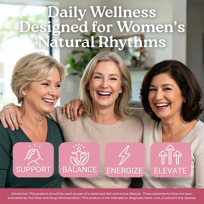 Total Menopause Support - The only Formula that supports your Gut + Hormones