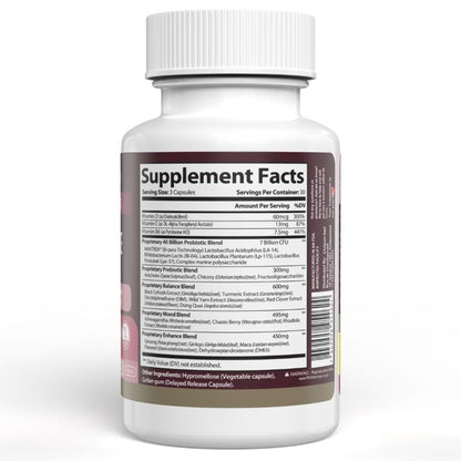 Total Menopause Support - The only Formula that supports your Gut + Hormones
