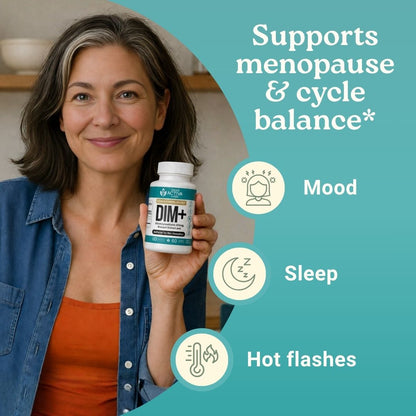 DIM 350mg with Broccoli extract – Optimize Estrogen Metabolism & Balance