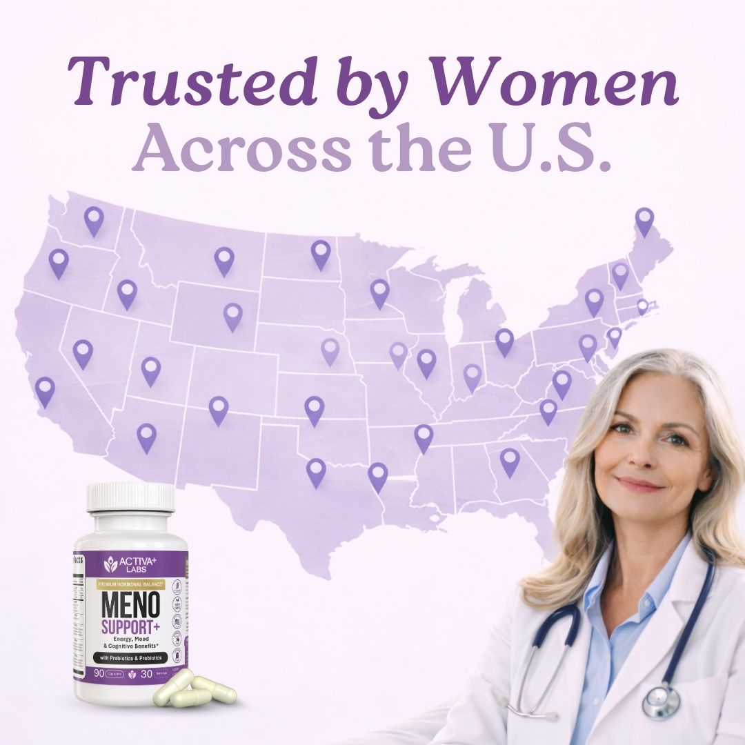 Doctor-formulated menopause supplement; Trusted women’s supplement; Expert-designed menopause formula