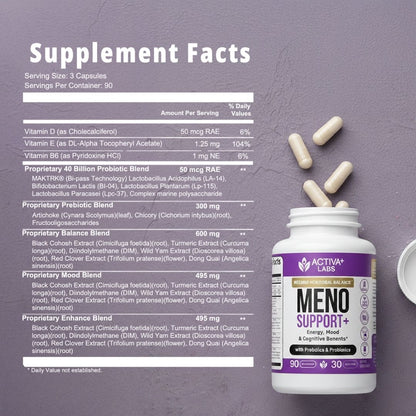 Total Menopause Support - The only Formula that supports your Gut + Hormones