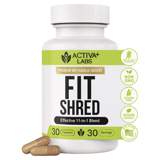 Fit Shred | 11-in-1 Weight Loss Supplement for Energy, Digestive Support & Daily Wellness